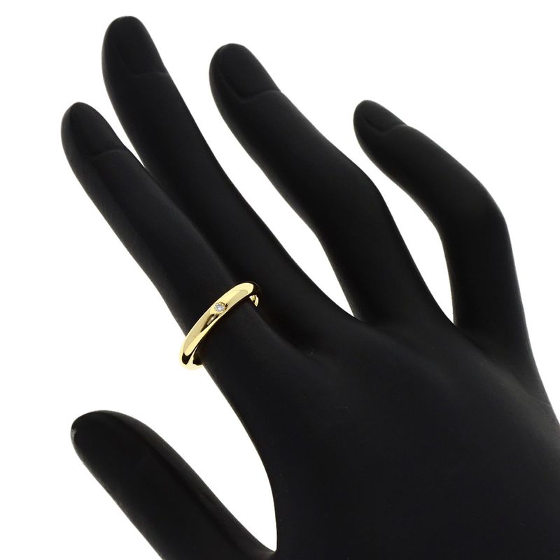 Tiffany & Co Wedding Diamond Ring 18K Yellow Gold