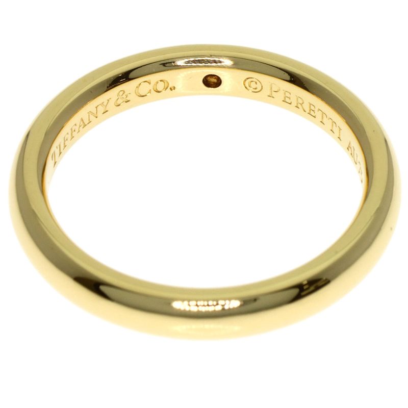 Tiffany & Co Wedding Diamond Ring 18K Yellow Gold