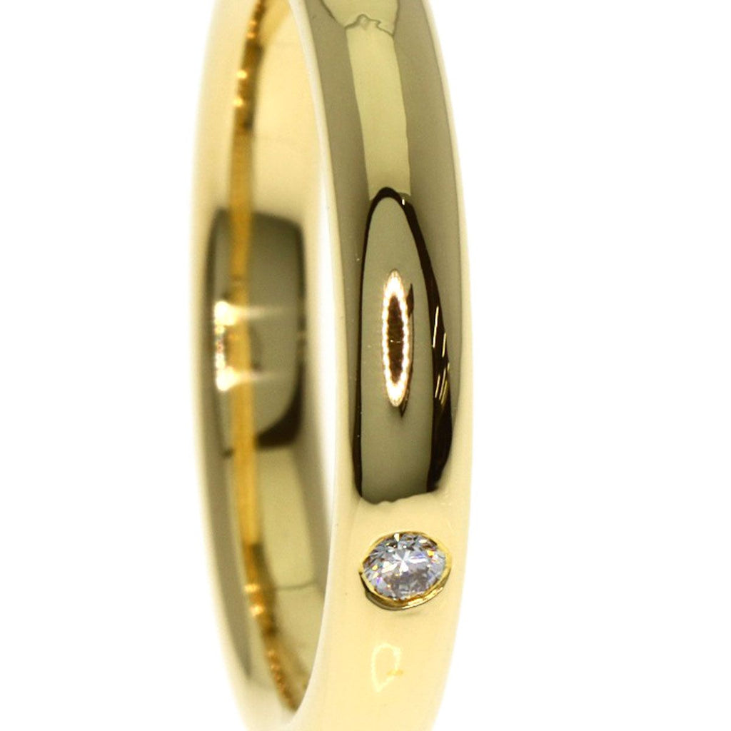 Tiffany & Co Wedding Diamond Ring 18K Yellow Gold