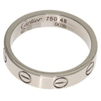 Cartier Mini Love Ring 48 18K White Gold