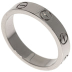 Cartier Mini Love Ring 48 18K White Gold