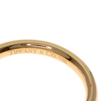 Tiffany & Co T Cube Band Ring 18K Pink Gold