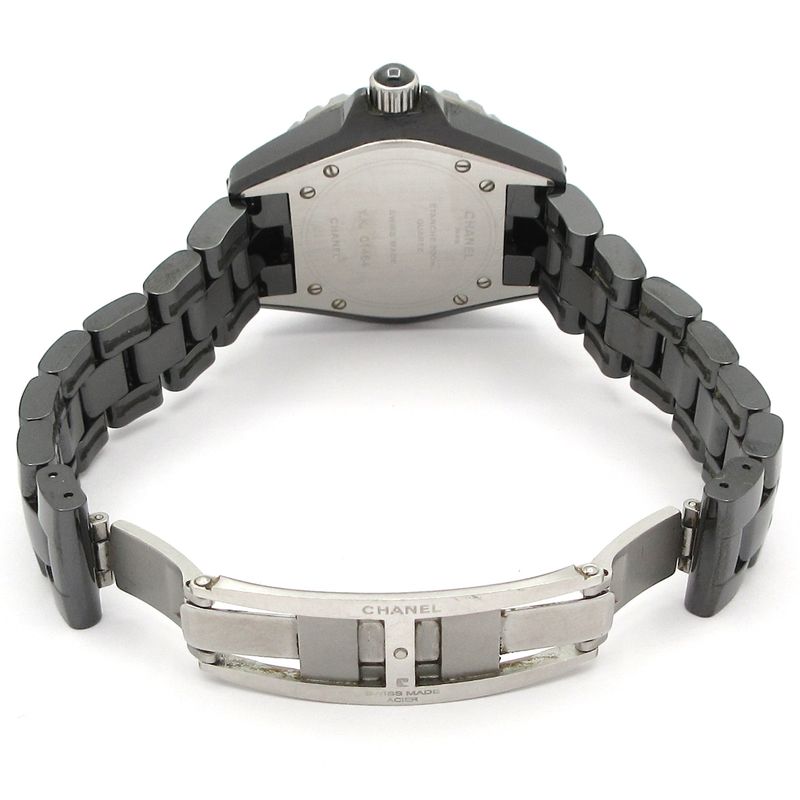 Chanel Watch Ceramic Black