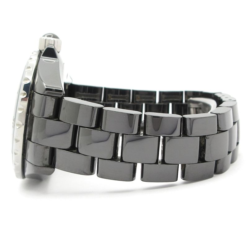 Chanel Watch Ceramic Black