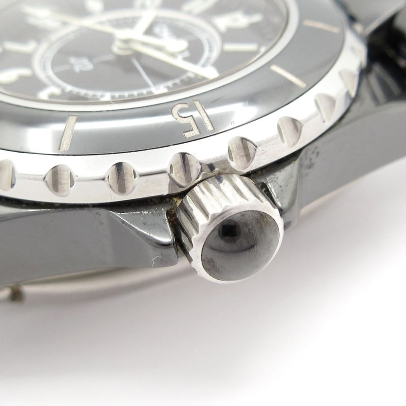 Chanel Watch Ceramic Black