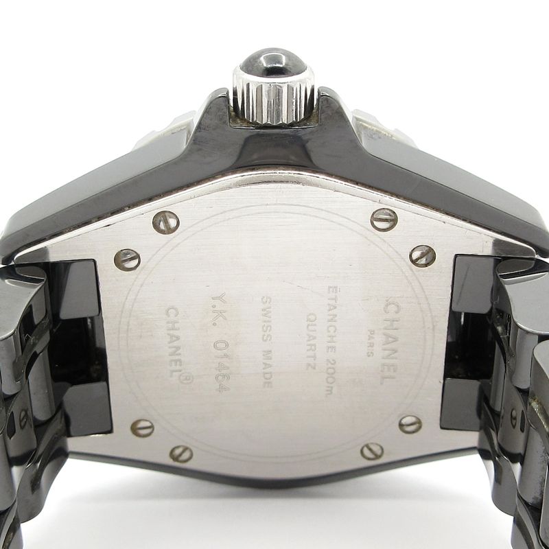 Chanel Watch Ceramic Black