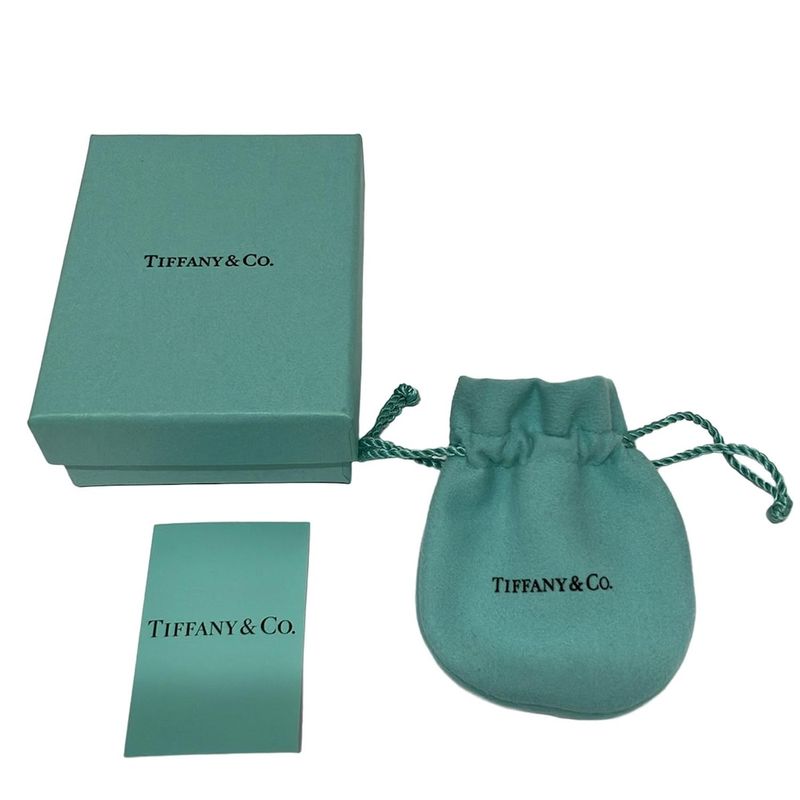 Tiffany & Co Earrings by the Yard Gold Light Blue Light