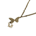 Dior Necklace Pink Gold