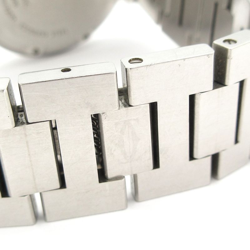 Cartier Watch Pasha C Big Date Boys SS White