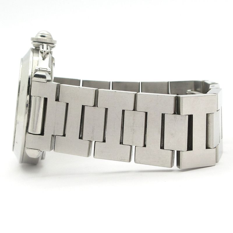 Cartier Watch Pasha C Big Date Boys SS White