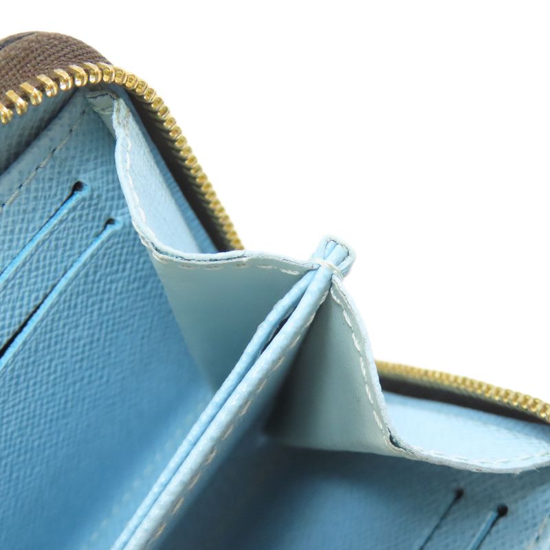 Louis Vuitton Zippy Coin Purse Sun Yitian Collaboration Bifold Wallet Monogram Reverse Brown