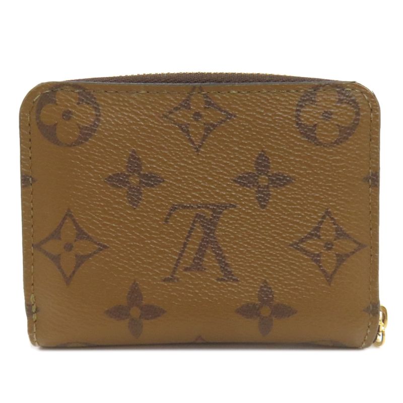 Louis Vuitton Zippy Coin Purse Sun Yitian Collaboration Bifold Wallet Monogram Reverse Brown