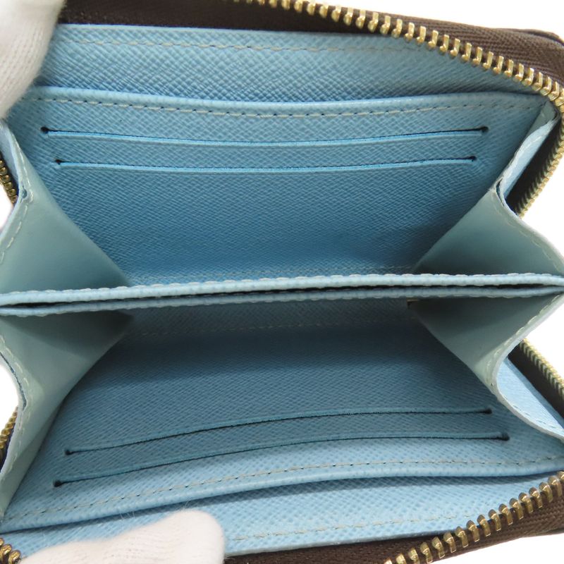 Louis Vuitton Zippy Coin Purse Sun Yitian Collaboration Bifold Wallet Monogram Reverse Brown