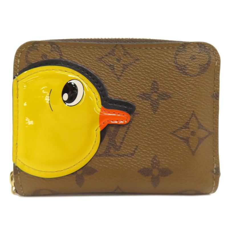 Louis Vuitton Zippy Coin Purse Sun Yitian Collaboration Bifold Wallet Monogram Reverse Brown