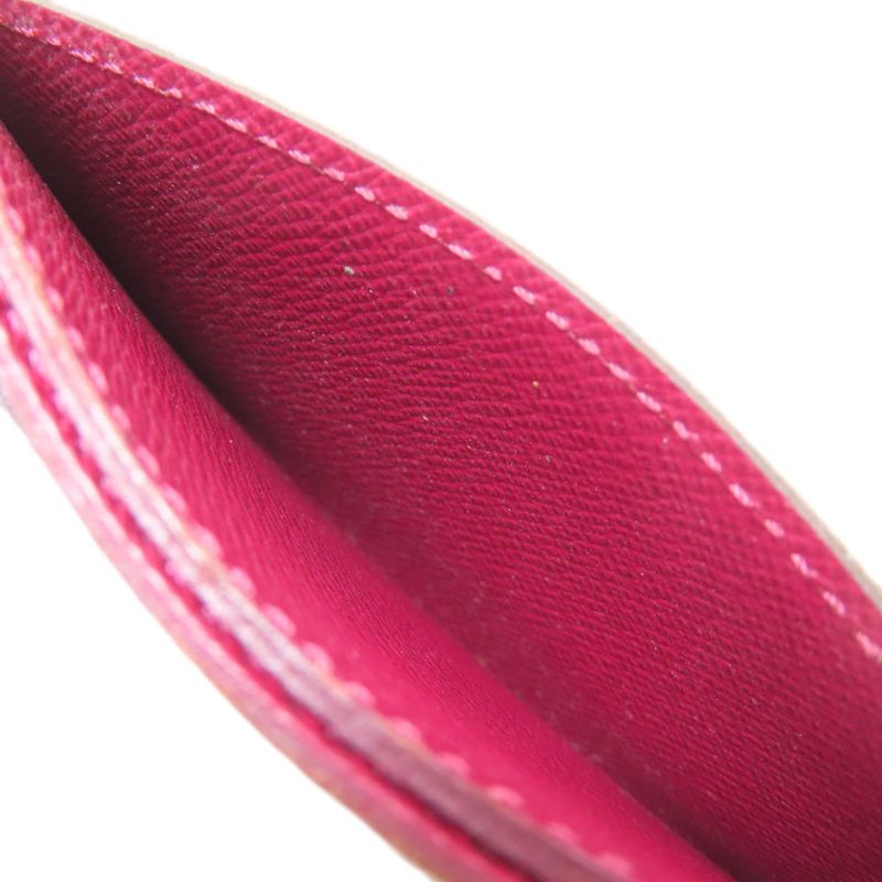 Louis Vuitton Card Holder Sample Case Monogram Canvas Monogram X Fuchsia Brown