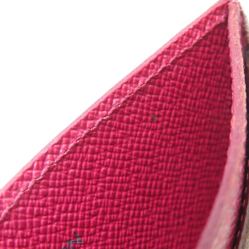 Louis Vuitton Card Holder Sample Case Monogram Canvas Monogram X Fuchsia Brown