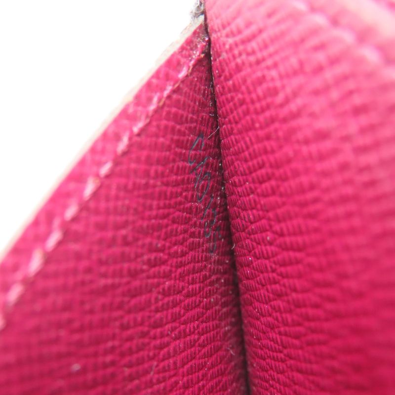 Louis Vuitton Card Holder Sample Case Monogram Canvas Monogram X Fuchsia Brown