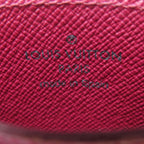 Louis Vuitton Card Holder Sample Case Monogram Canvas Monogram X Fuchsia Brown