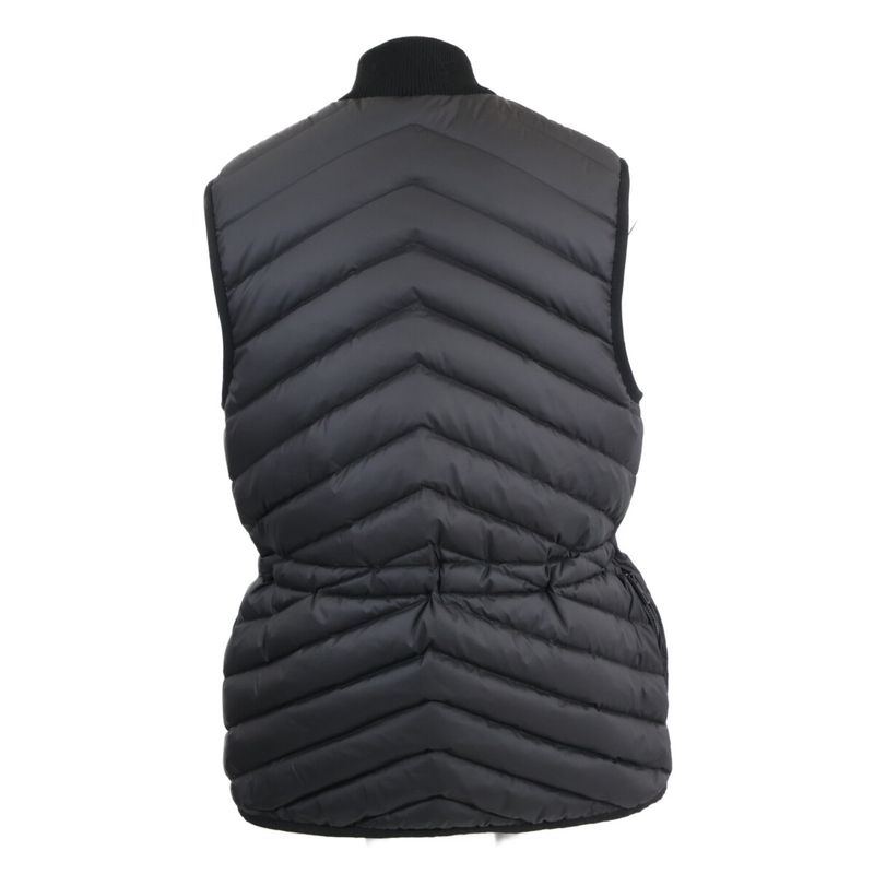 Hermes Clou de Selle Quilted Down 36 Shoulder Bag ) Black