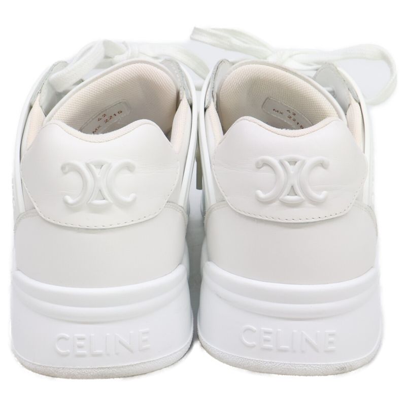 Celine Low Top Low Cut Sneakers 42 ) White