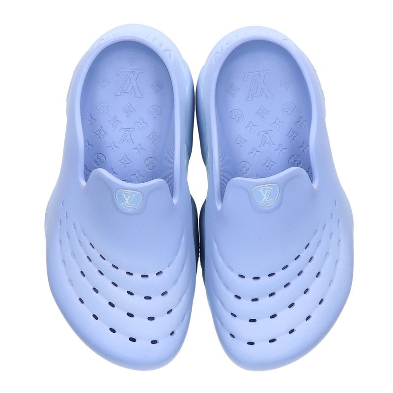 Louis Vuitton Shark Sandal Purple 5 )