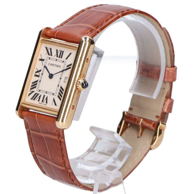 Cartier 750 Tank Louis MM Quartz Watch