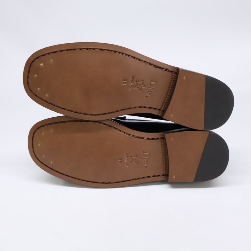 Dior D-academy CD Initial Tassel Roofer 35 ) Black