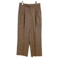 Celine Brown Wool Trousers Pants 38 )