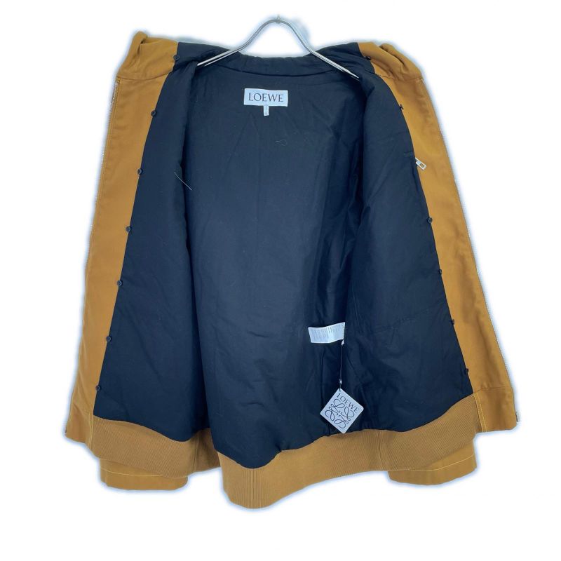 Loewe Brown Hooded Jacket 38 )