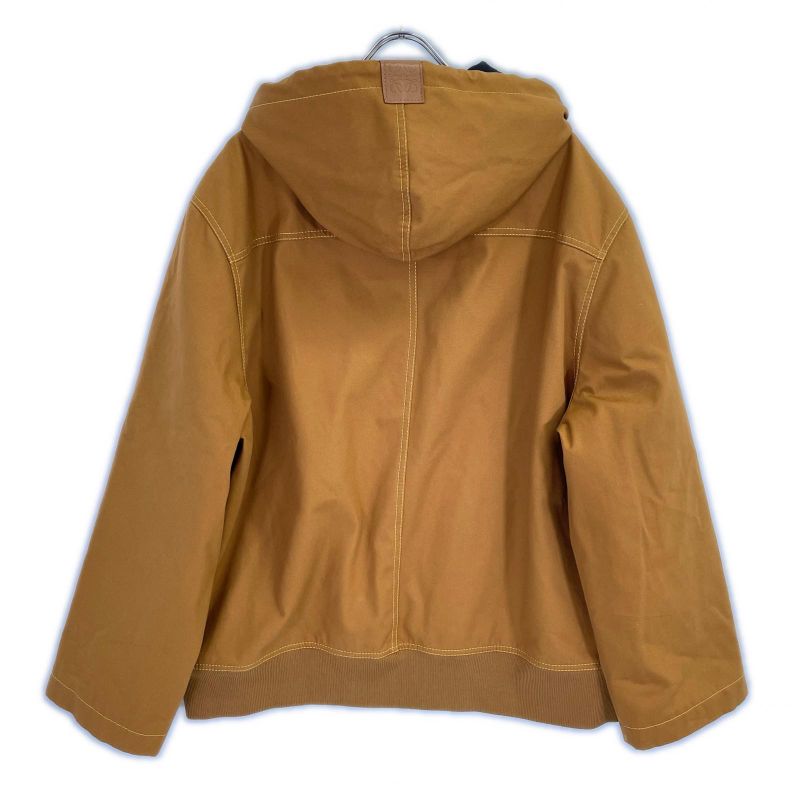 Loewe Brown Hooded Jacket 38 )
