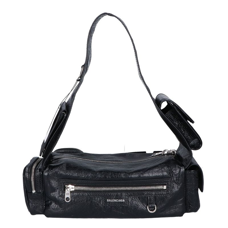 Balenciaga Superbusy Sling Bag XS Super Business ) Black Sv
