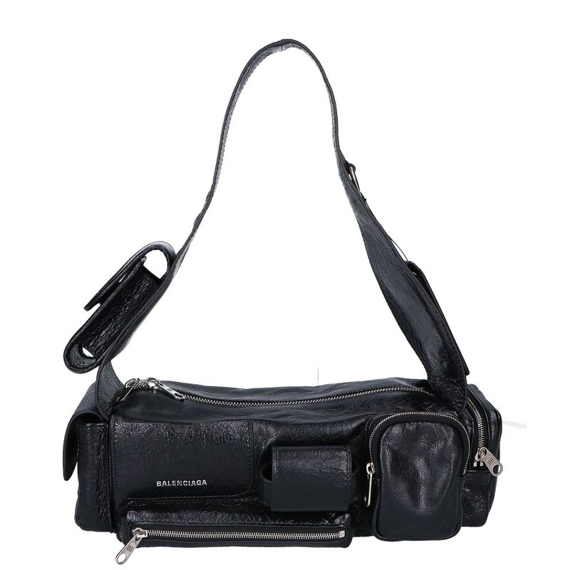 Balenciaga Superbusy Sling Bag XS Super Business ) Black Sv
