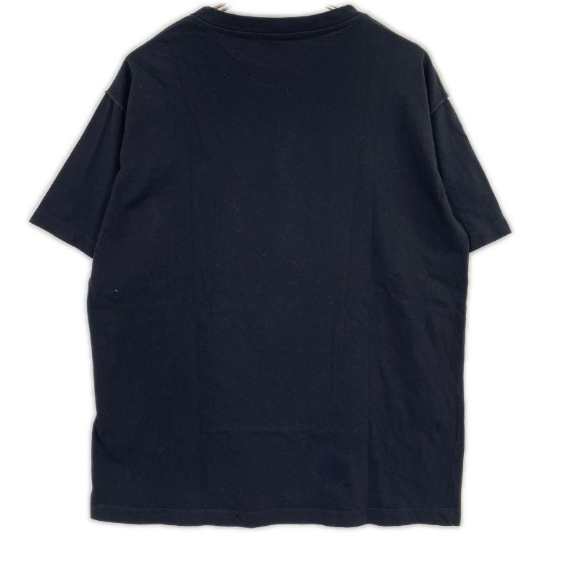 Louis Vuitton Logo Brick Print Short Sleeve Top T-Shirt ) Black