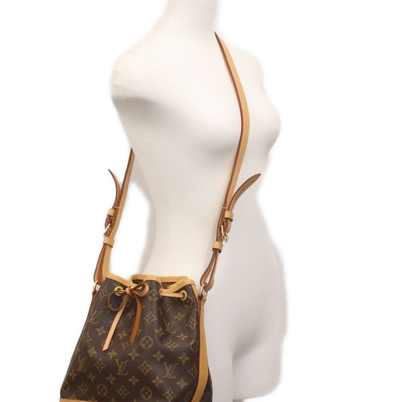 Louis Vuitton Monogram Noe BB Handbag ) Brown