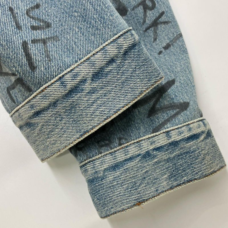 Gucci Healco Color Painted Denim Jacket 54
