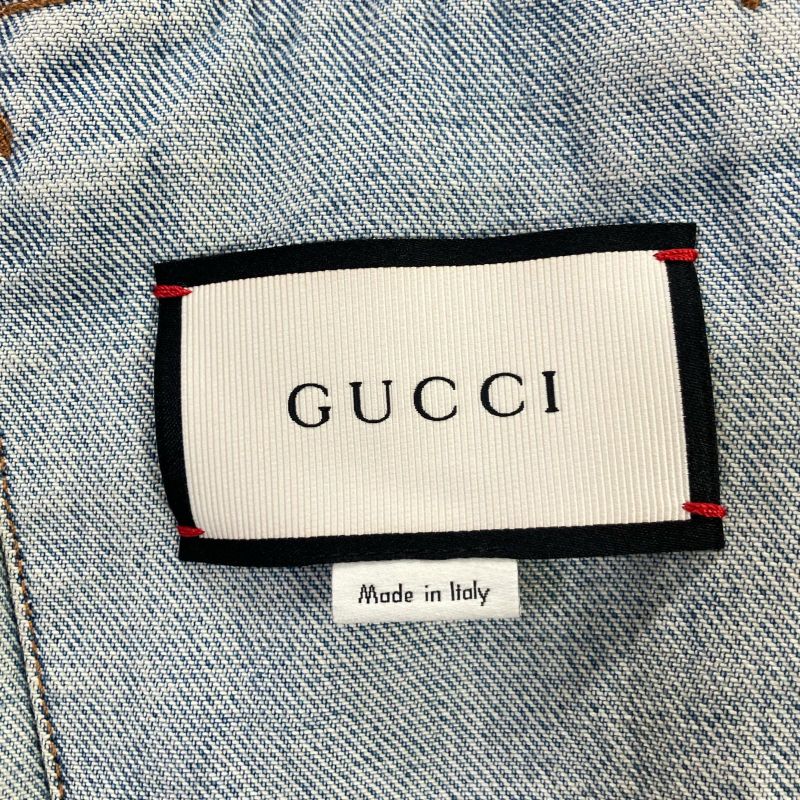 Gucci Healco Color Painted Denim Jacket 54