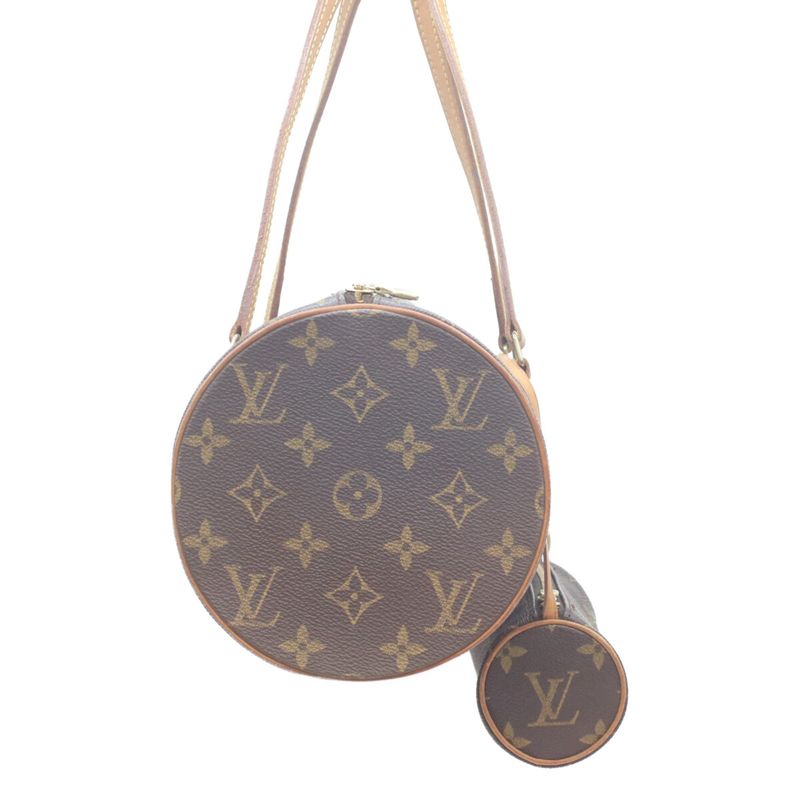 Louis Vuitton Monogram Papyon 30 Pouch ) Brown