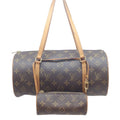 Louis Vuitton Monogram Papyon 30 Pouch ) Brown