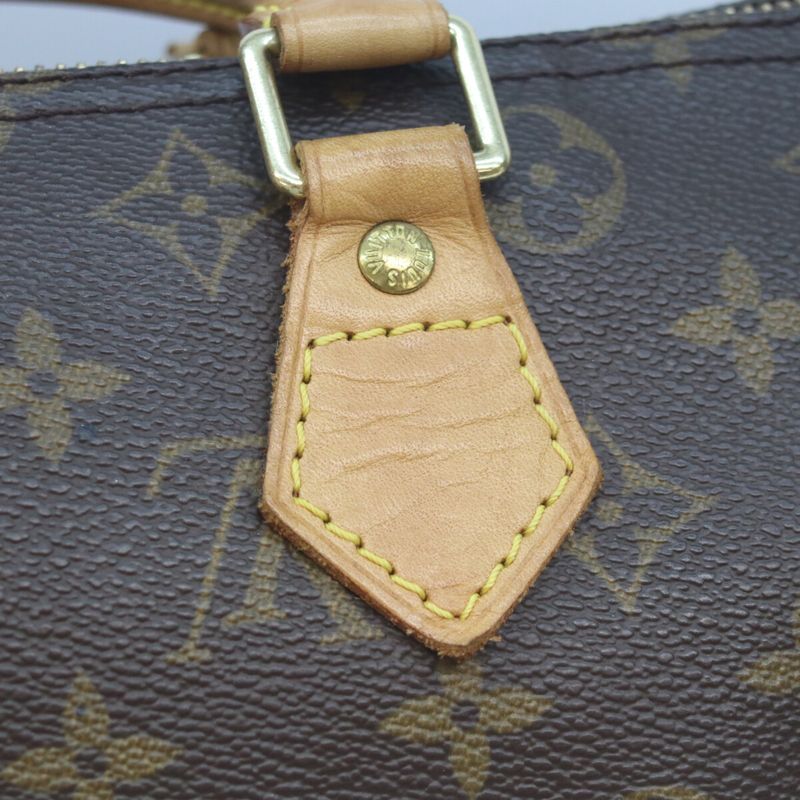Louis Vuitton Monogram Speedy 30 Handbag ) Brown
