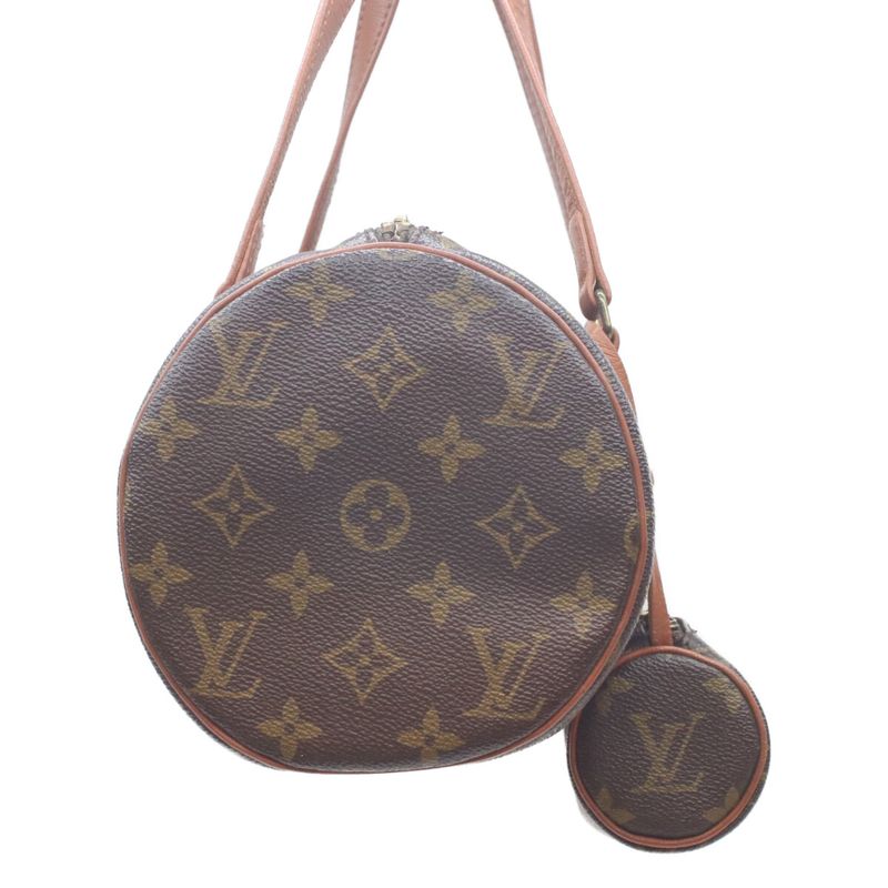 Louis Vuitton Monogram Papyon 30 Pouch ) Brown