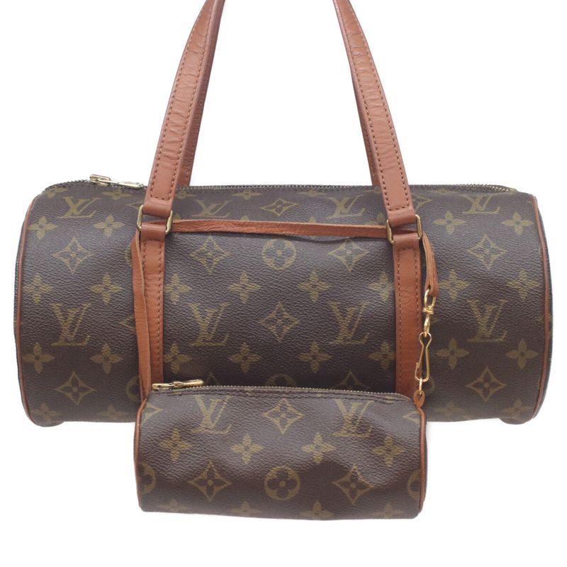 Louis Vuitton Monogram Papyon 30 Pouch ) Brown