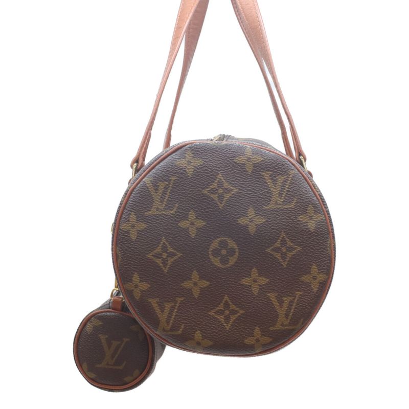 Louis Vuitton Monogram Papyon 30 Pouch ) Brown