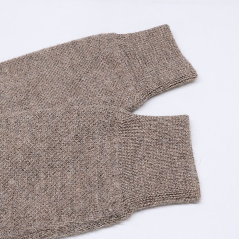 Hermes Alpaca Cashmere Knit Sweater ) Brown