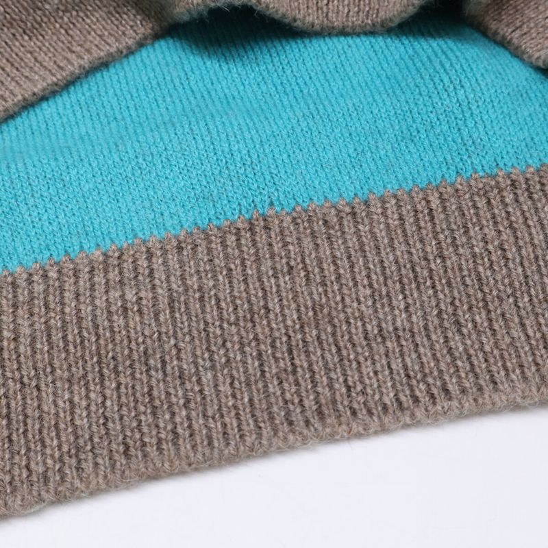 Hermes Alpaca Cashmere Knit Sweater ) Brown