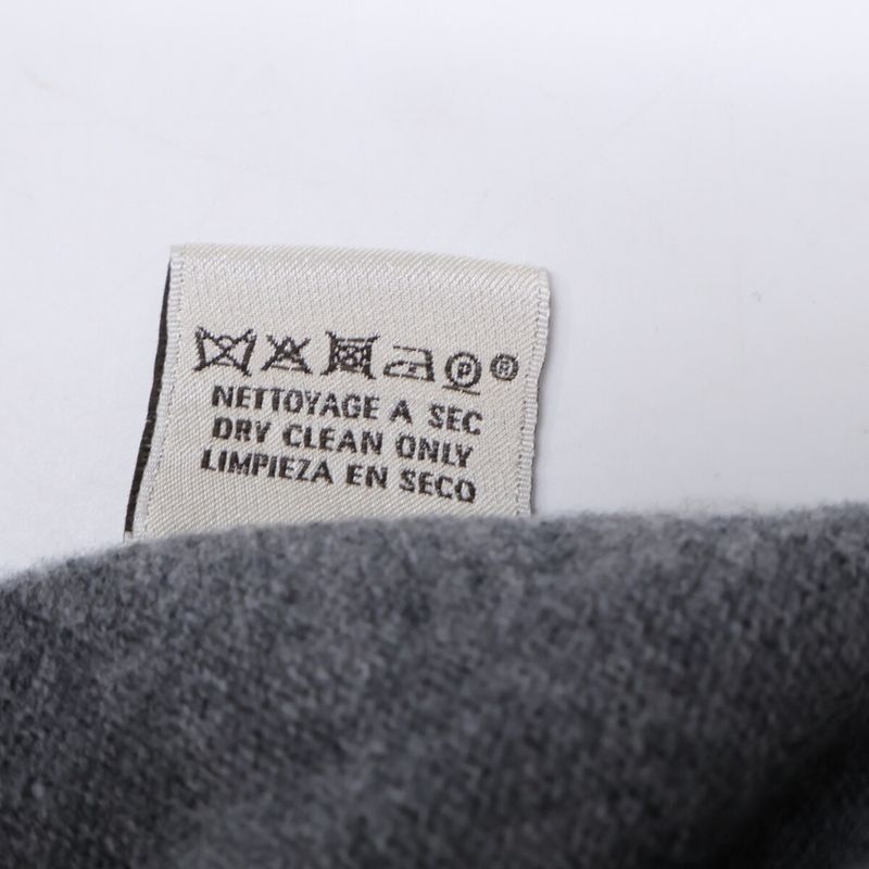 Hermes Wool Layered Knit Sweater ) Gray