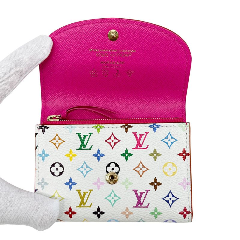 Louis Vuitton Wallet Coin Case Monogram Multicolor LV Tm
