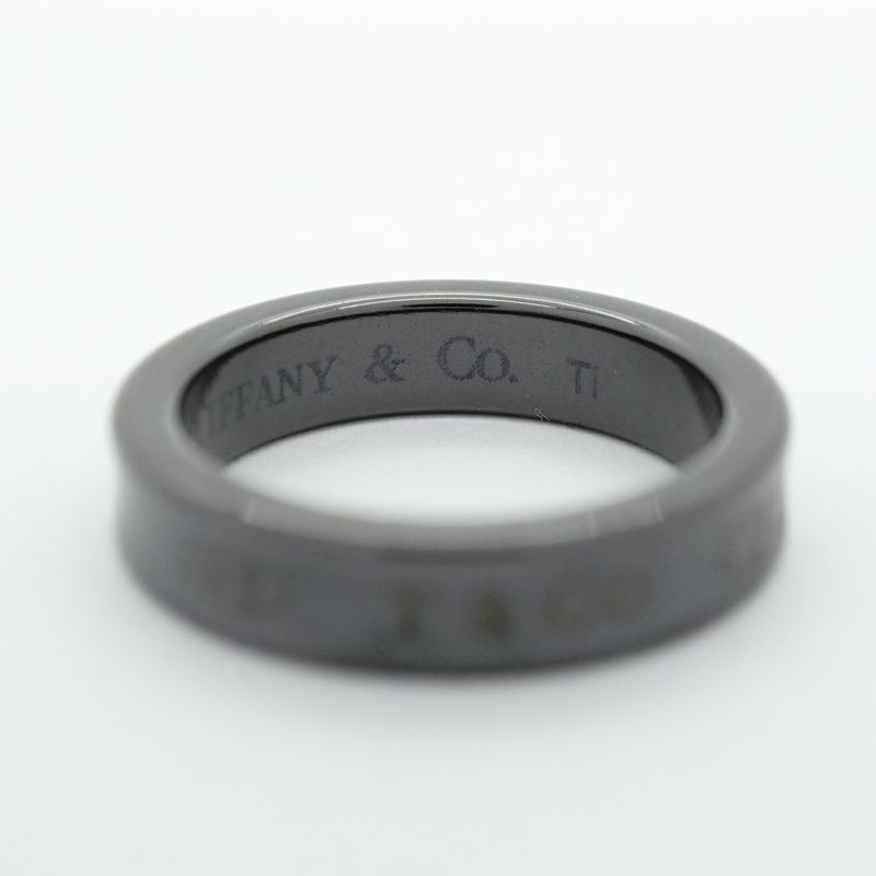 Tiffany & Co Ring Narrow Titanium Black