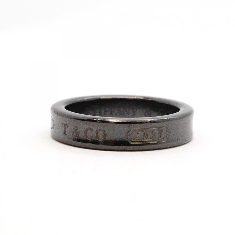 Tiffany & Co Ring Narrow Titanium Black