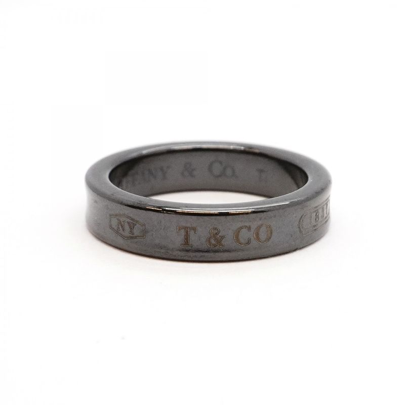 Tiffany & Co Ring Narrow Titanium Black