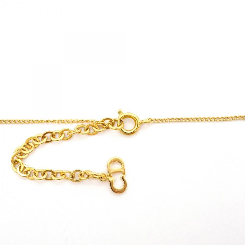 Dior Necklace CD Logo Round